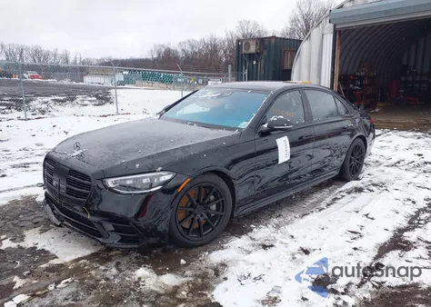 2023 Mercedes-Benz S 580 4Matic from USA, damaged, VIN W1K6G7GB8PA181817